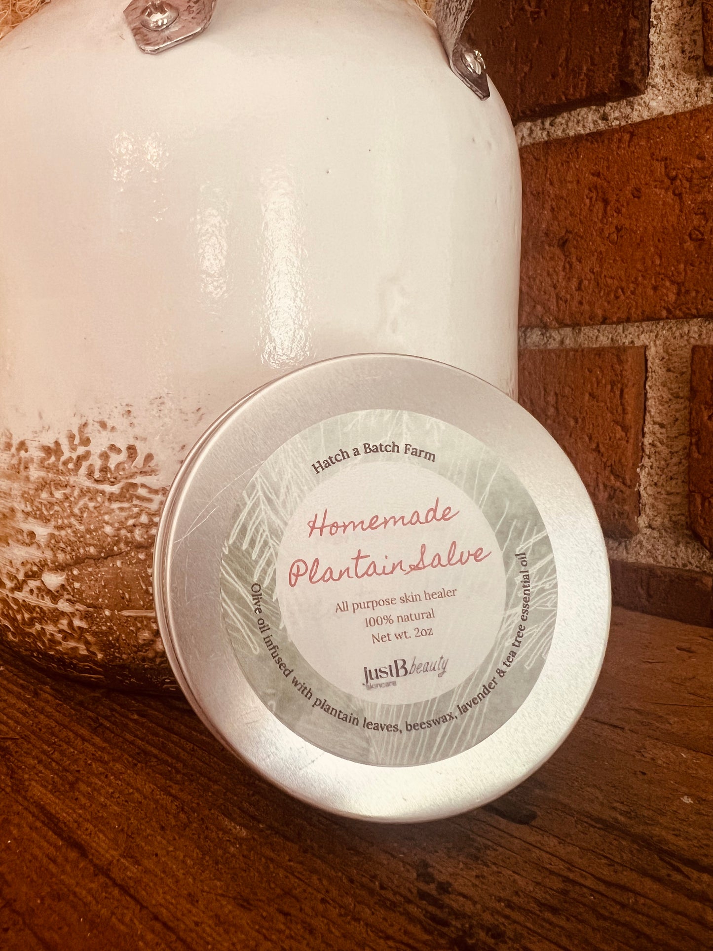 Organic-Plantain Salve